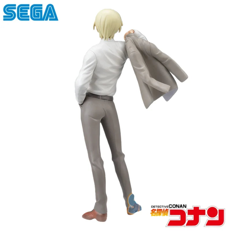 In Stock Sega Original Detective Conan Toru Amuro Action Figure Model Doll Brand New Boxed Toys Model Garage Collectible