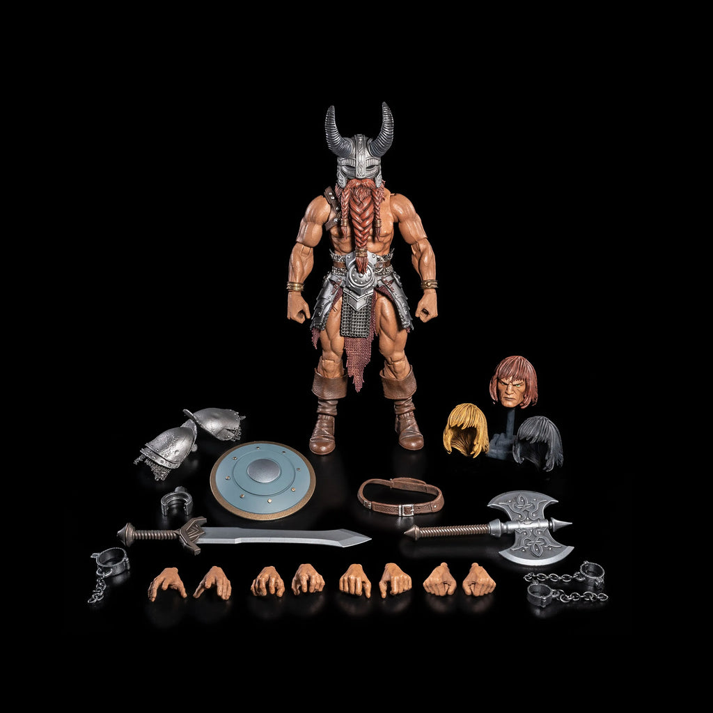 new Four Knights 25 Years Official Website Limited Wild Man Action Figure Collectible Adult Toys And Hobbies Holiday gifts