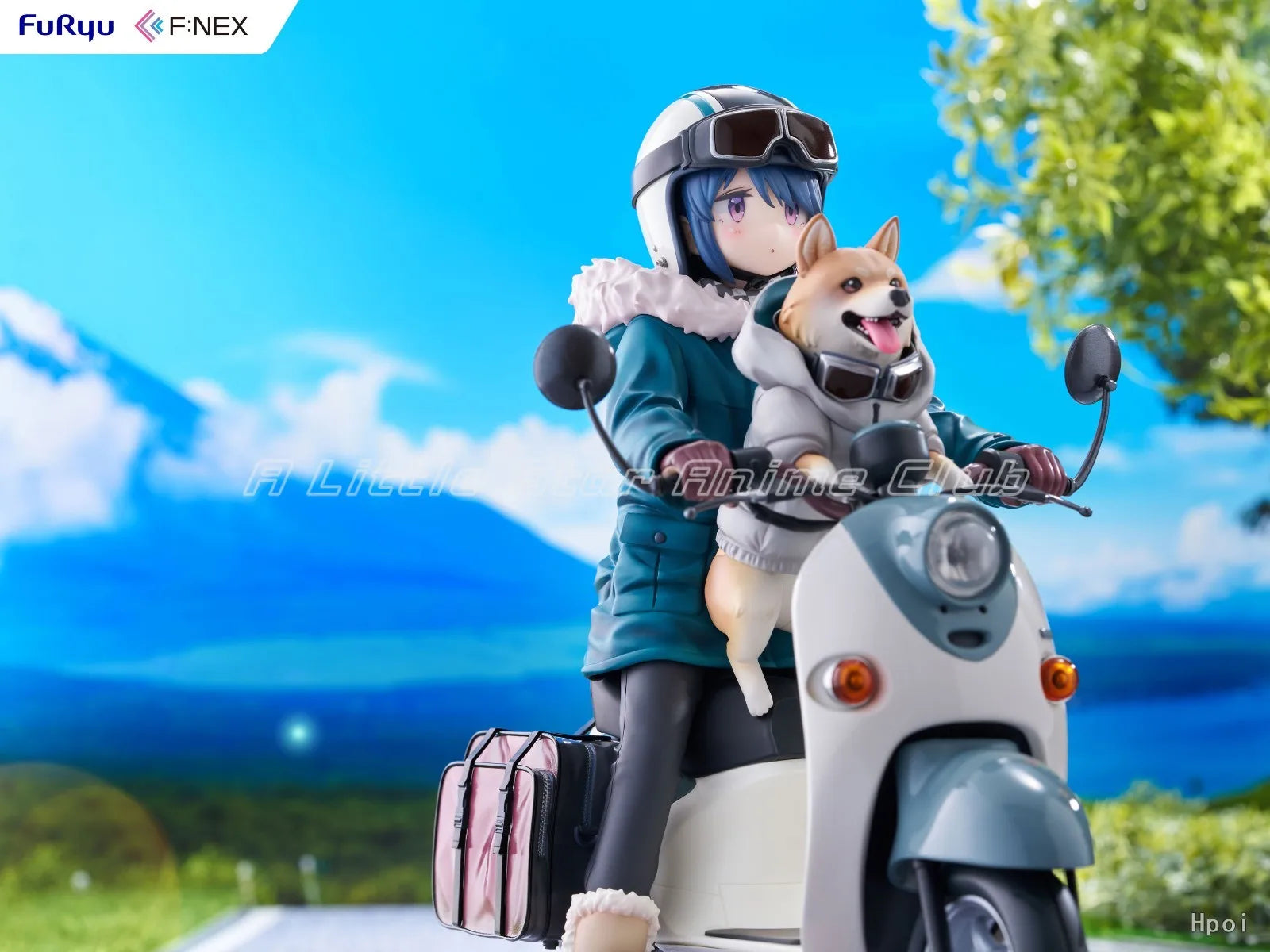 In Stock Original F:NEX LAID-BACK CAMP Rin Shima 1/7 Anime Figure Model Collection Gift Toys