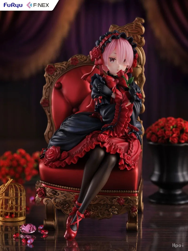 In Stock Original F:NEX Re: ZERO - Starting Life in Another World RAM REM Gothic 2025New Game Figures Anime Model Collection