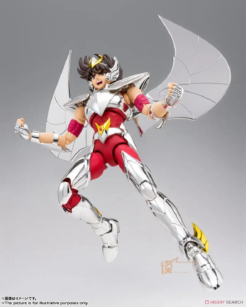 Original Bandai Saint Seiya Myth Ex Final Bronze Cloth Pegasus Seiya Metal Armor Action Figure Model Collection Toys Gifts 17cm
