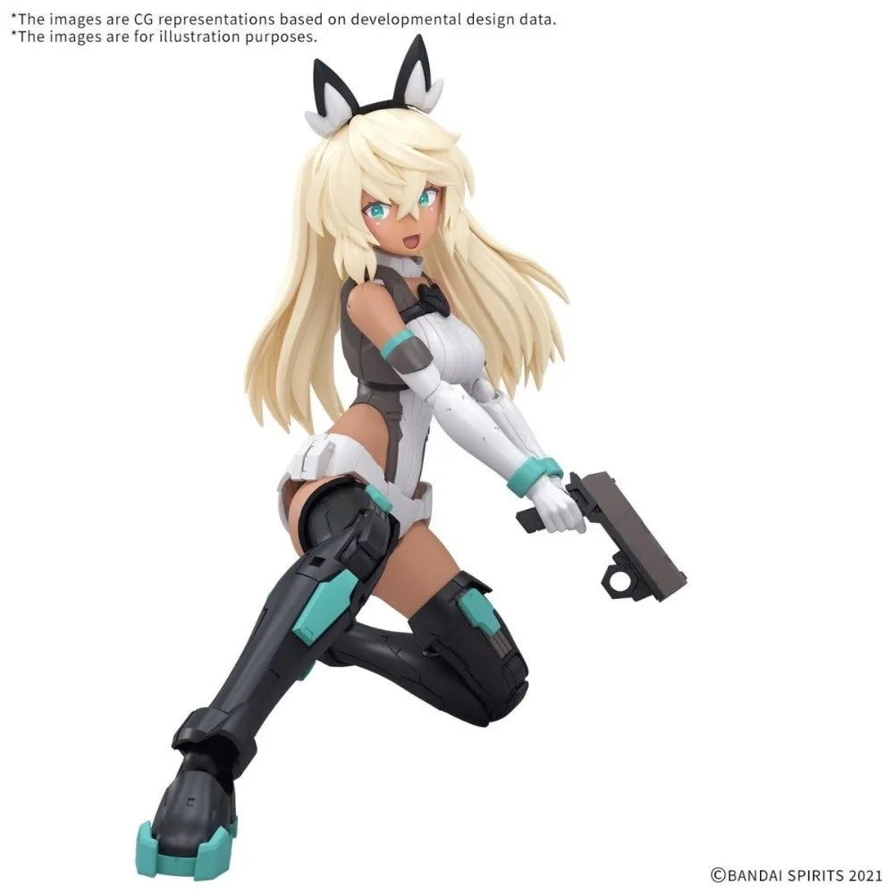 Bandai 30 MINUTES SISTERS Model kit Original 30MS SIS-H00 Sestier [Color C] Action Figure Toys Model Gifts for Children