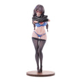 Pre-Sale 28cm Dylan Uya The Glasses Girl Who Doesn't Want To Take PE Class Version Anime Figure Black Silk Model Trendy Toy Gift