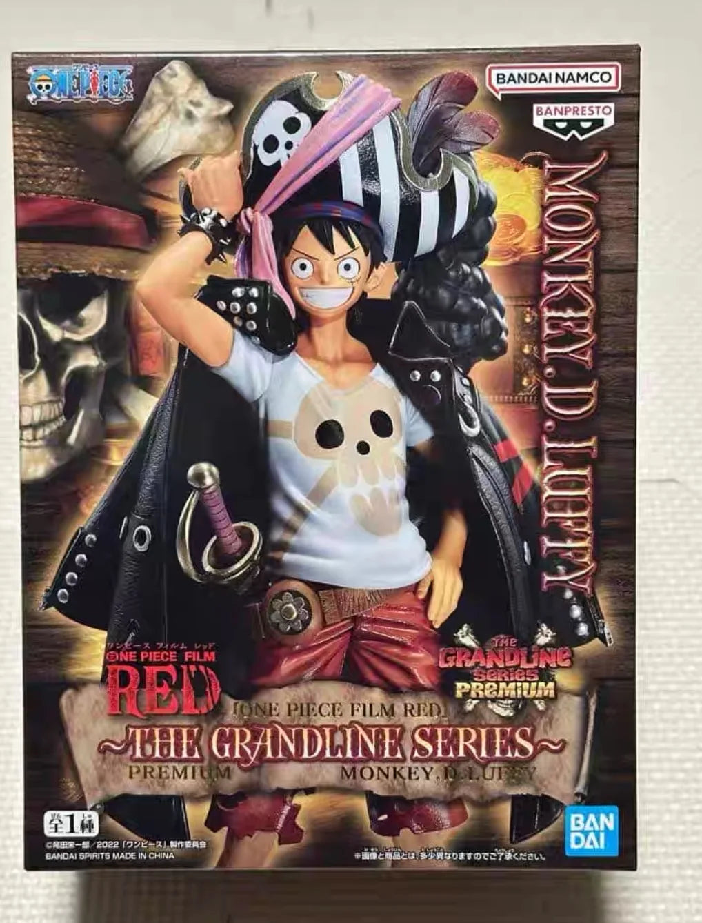 In Stock Original BANPRESTO One Piece THE GRANDLINE SERIES Monkey D. Luffy Anime Figure Toy Gift Ornament
