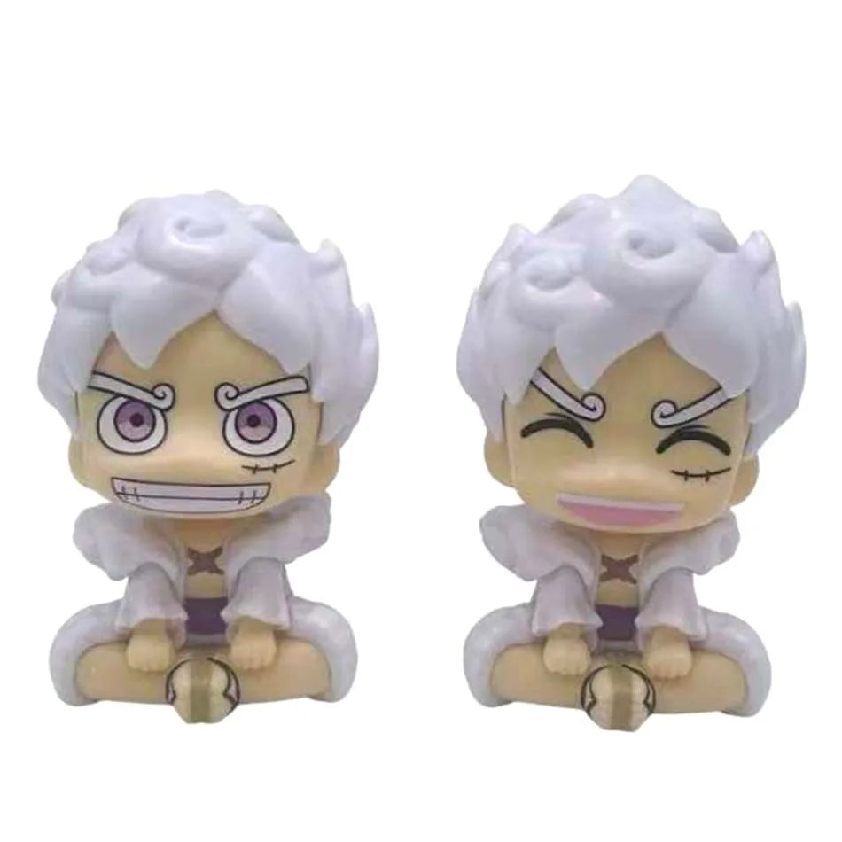 Hot ONE PIECE Anime Figure Look Up Gear 5 Monkey D. Luffy Action Figure Q Version Luffy Figurine PVC Collection Model Doll Toy