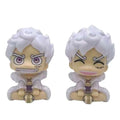 Hot ONE PIECE Anime Figure Look Up Gear 5 Monkey D. Luffy Action Figure Q Version Luffy Figurine PVC Collection Model Doll Toy