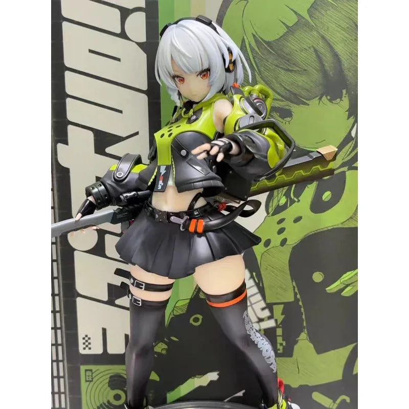 In Stock Original 28cm Zenless Zone Zero Figure Anby Demara Pretty Girl Anime Collectible Model Resin Holiday Gifts Kids Toys