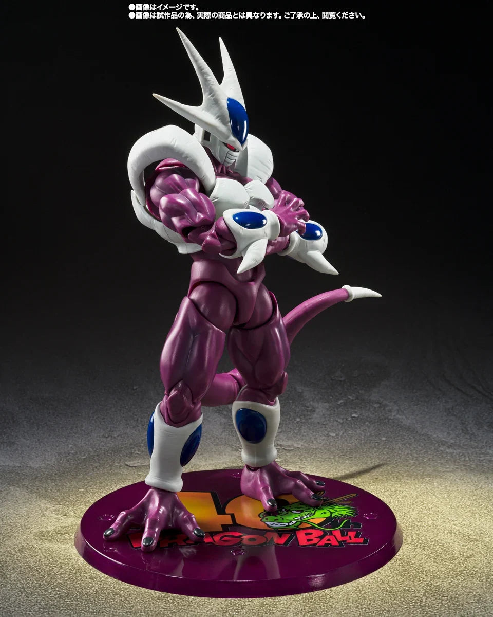 Officially Licensed BANDAI SHFiguarts Dragon Ball Z 40th Anniversary Reissue Edition Final Form Cooler Figure Anime Action Model