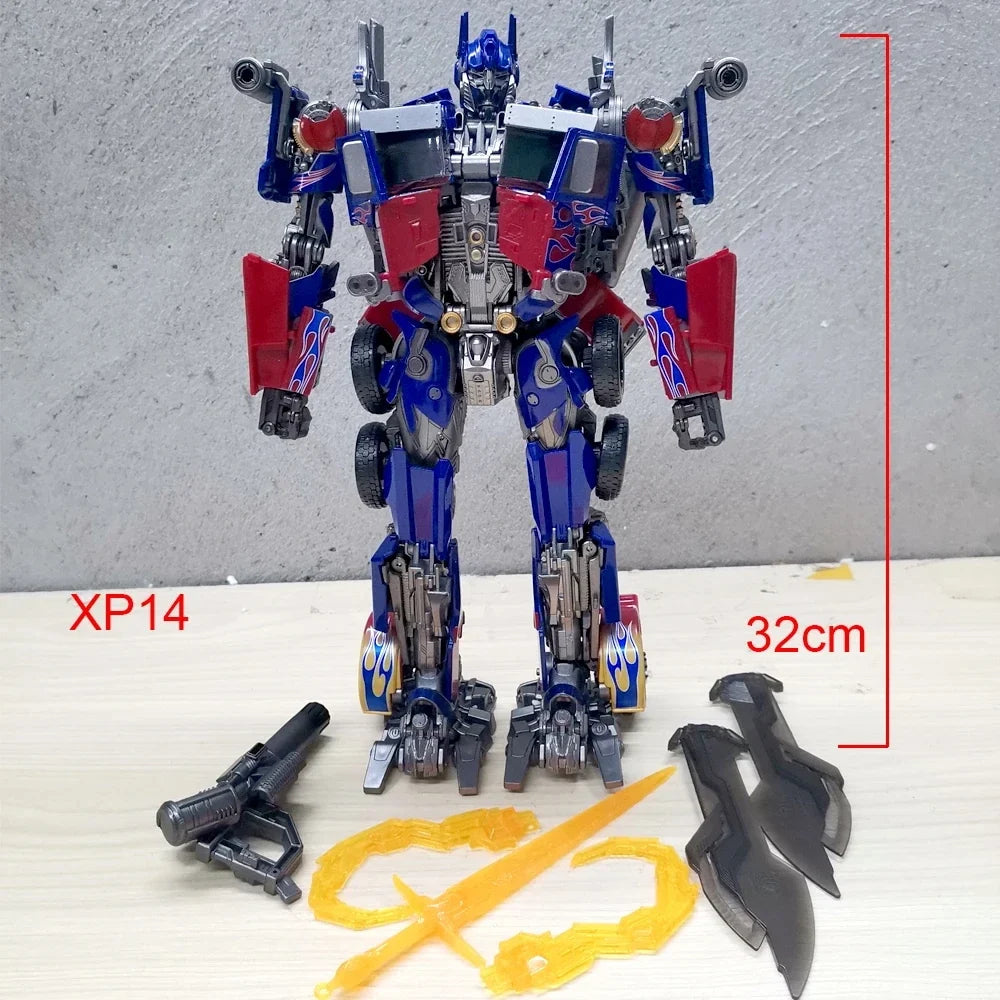 Barricade XP15 Transformation Toys Prowl XP-15 Model Optimus Commander XP14 XP10 Robot Bumble bee XP13 Deformation Action Figure