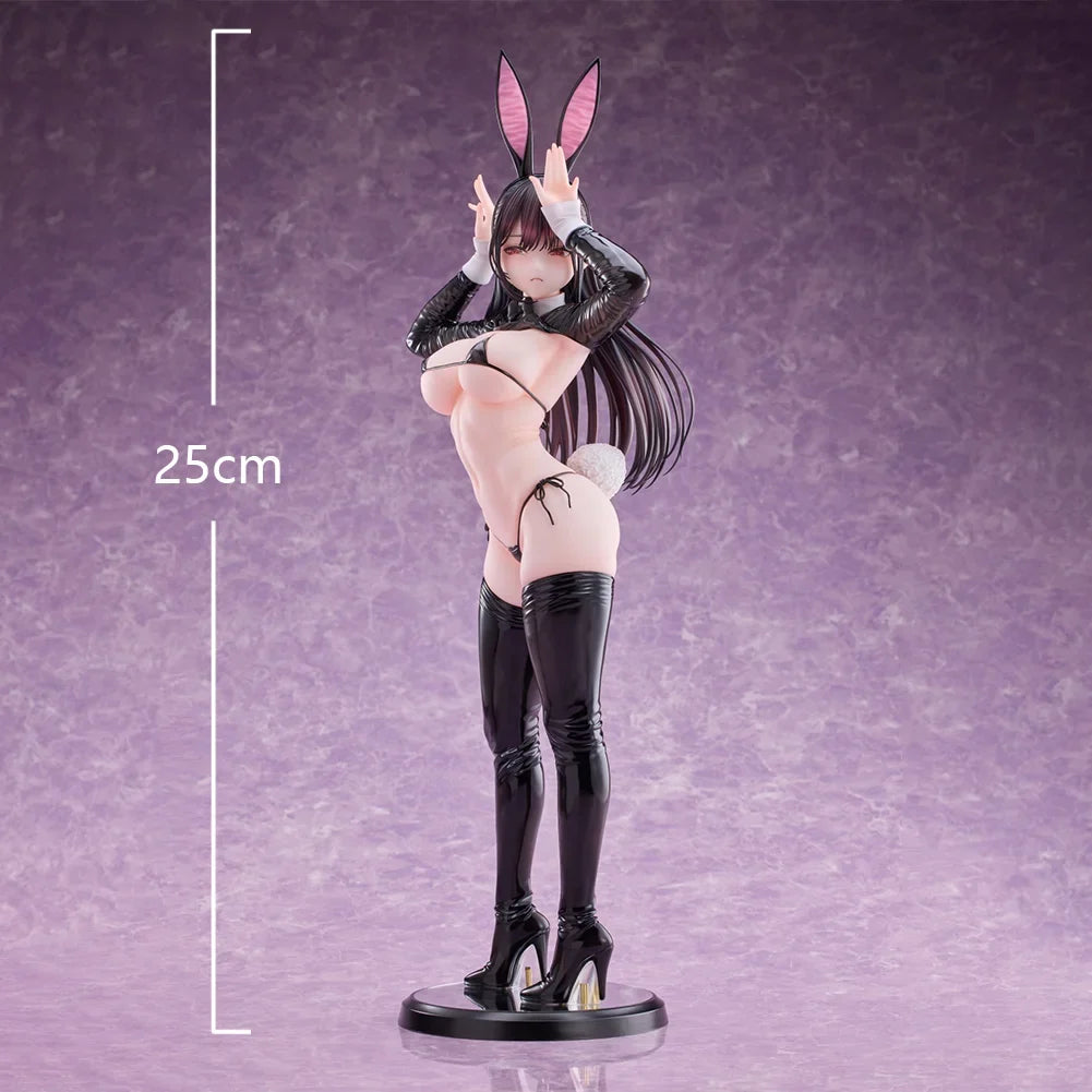 Illustration Figure Reverse Bunny Girl Figure Bunny girl Action Figures Doll PVC Model Toys Adult Collectibles Statue Gifts 25cm