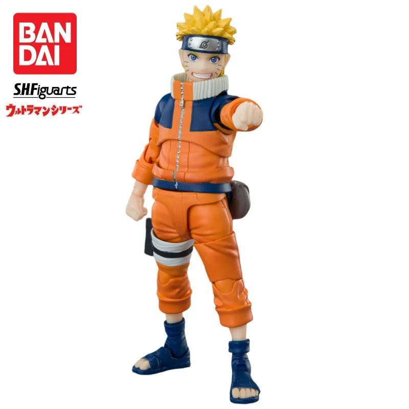In Stock Bandai S H Figuarts Original Naruto Uzumaki Naruto Model Doll Brand New Boxed Action Figure Anime Merchandise Figurine