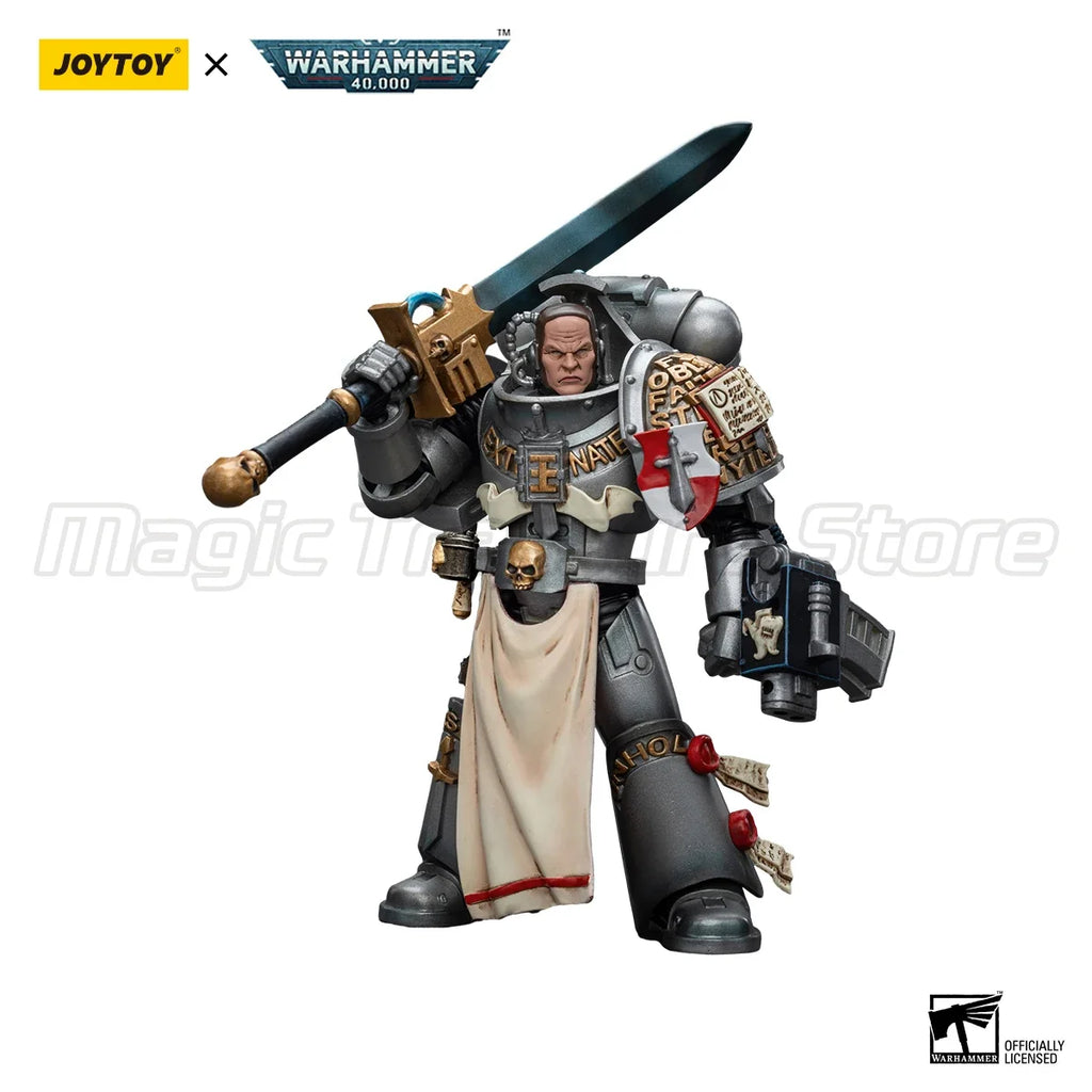 【MT】JOYTOY Warhammer 40K Grey Knights Strike Squad Justicar Model Toy  1/18 Action Figure