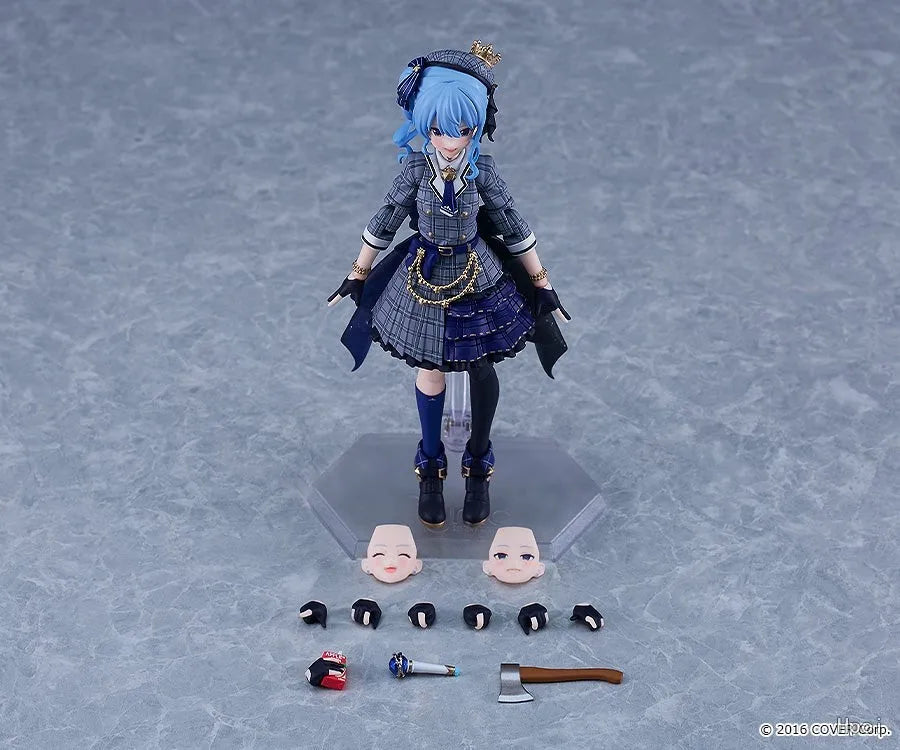 【In Stock】Original Max Factory Figma # 642 Hololive  Hoshimachi Suisei Anime 1/12 Action Figure Model Toy Ornament