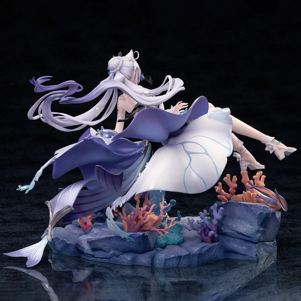 Original Genuine Myethos Prepainted Honkai Impact 3rd Kiana Kaslana Herrscher of Finality Moonlit Night Ver 1/7 Game Figure Gift