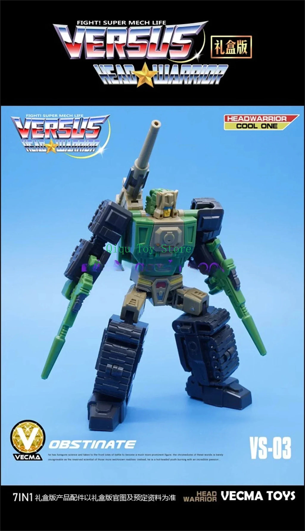 In Stock  Toys MFT HEAD WERRIOR Principal HEADMASTERS 7 Pieces/set Action Figure Toy Collection Gift