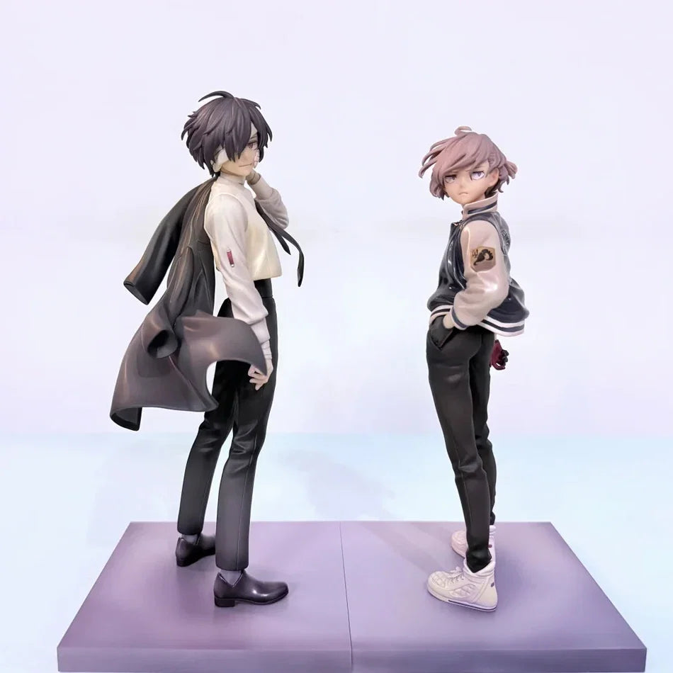 22CM Bungou Stray Dogs Anime Figure Youth Dazai Osamu Action Figure Nakahara Chuuya Figurine PVC Collection Model Doll Toys
