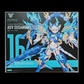 In Stock Original Genuine Kotobukiya Model Kits Megami Device (16) Auv Susanowo & Guren & Souen 1/1 H=200~220mm Mecha Girl Model