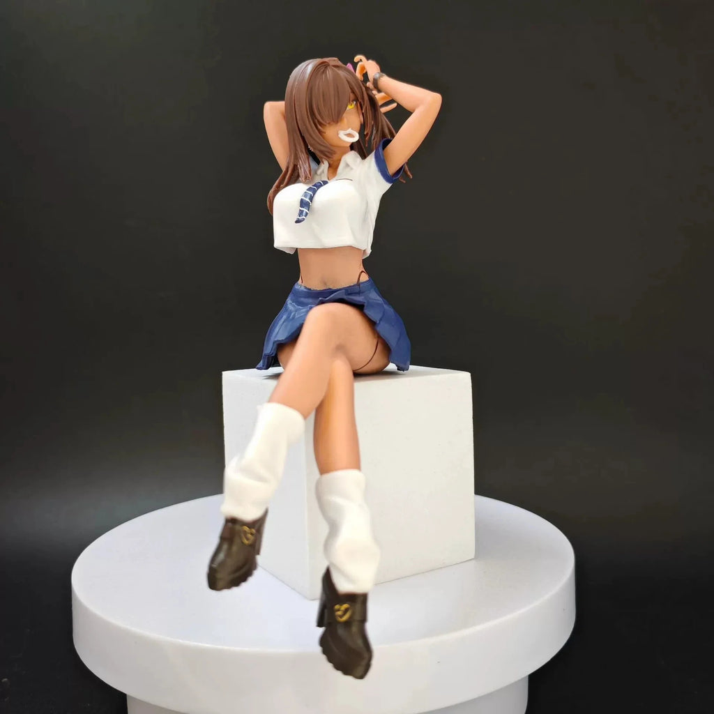 Hot Hanamiya Mari Anime Girl Figure First Business! Mari Hanamiya Nikki Najia Action Figure Model Doll Christmas Toys