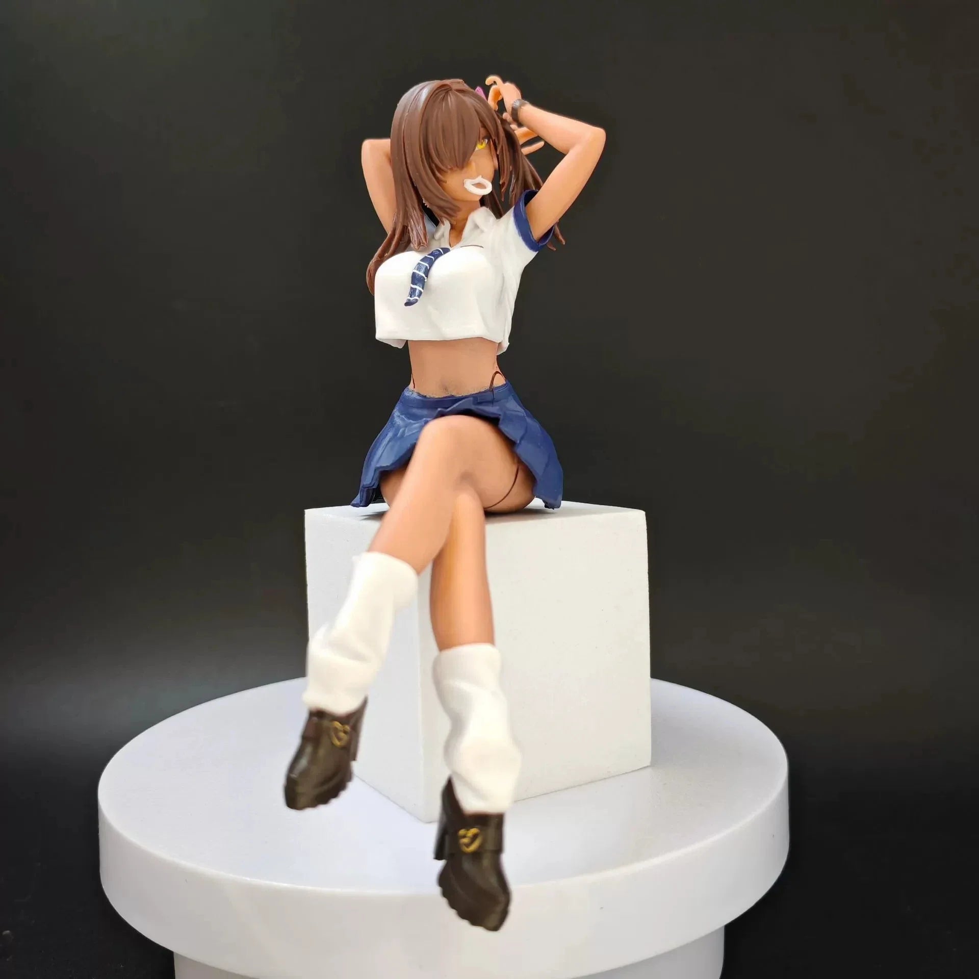 Hot Hanamiya Mari Anime Girl Figure First Business! Mari Hanamiya Nikki Najia Action Figure Model Doll Christmas Toys