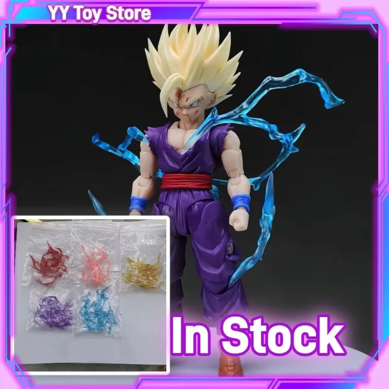 In Stock Dragon Ball Action Figure Lightning Effect Parts Accessories SHF Universal Anime Character Figure Effect Parts Gift Toy