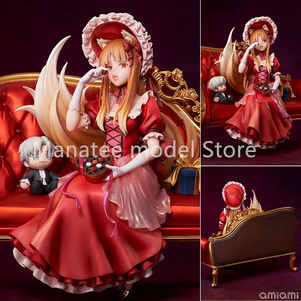 Hobby sakura Original Spice and Wolf Holo Valentines Ver. 1/7 PVC Action Figure Anime Model Toys Collection Doll Gift