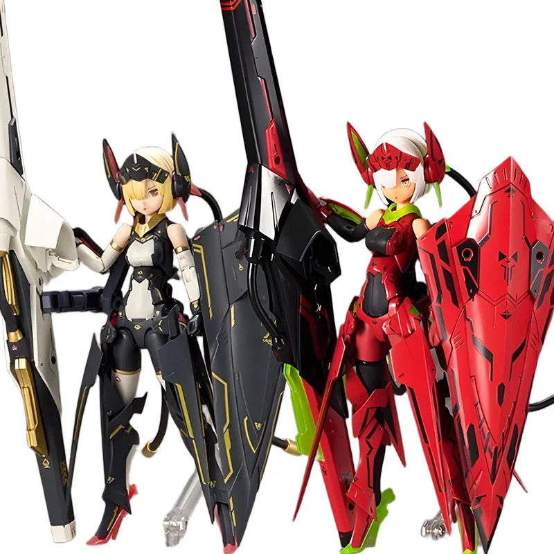 Kotobukiya Original MEGAMI DEVICE BULLET KNIGHTS LAUNCHER&BULLET KNIGHTS LAUNCHER HELL BLAZE Model Toys  Model Gifts for Boys