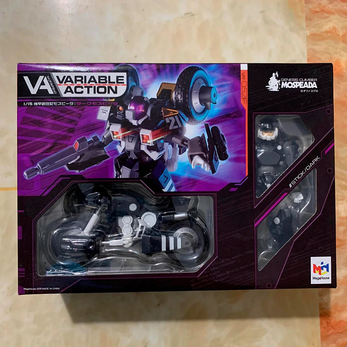 MegaHouse Macross Genesis Climber Mospeada Mode VR-052F  VR-041H VR-052T Action Figure Original