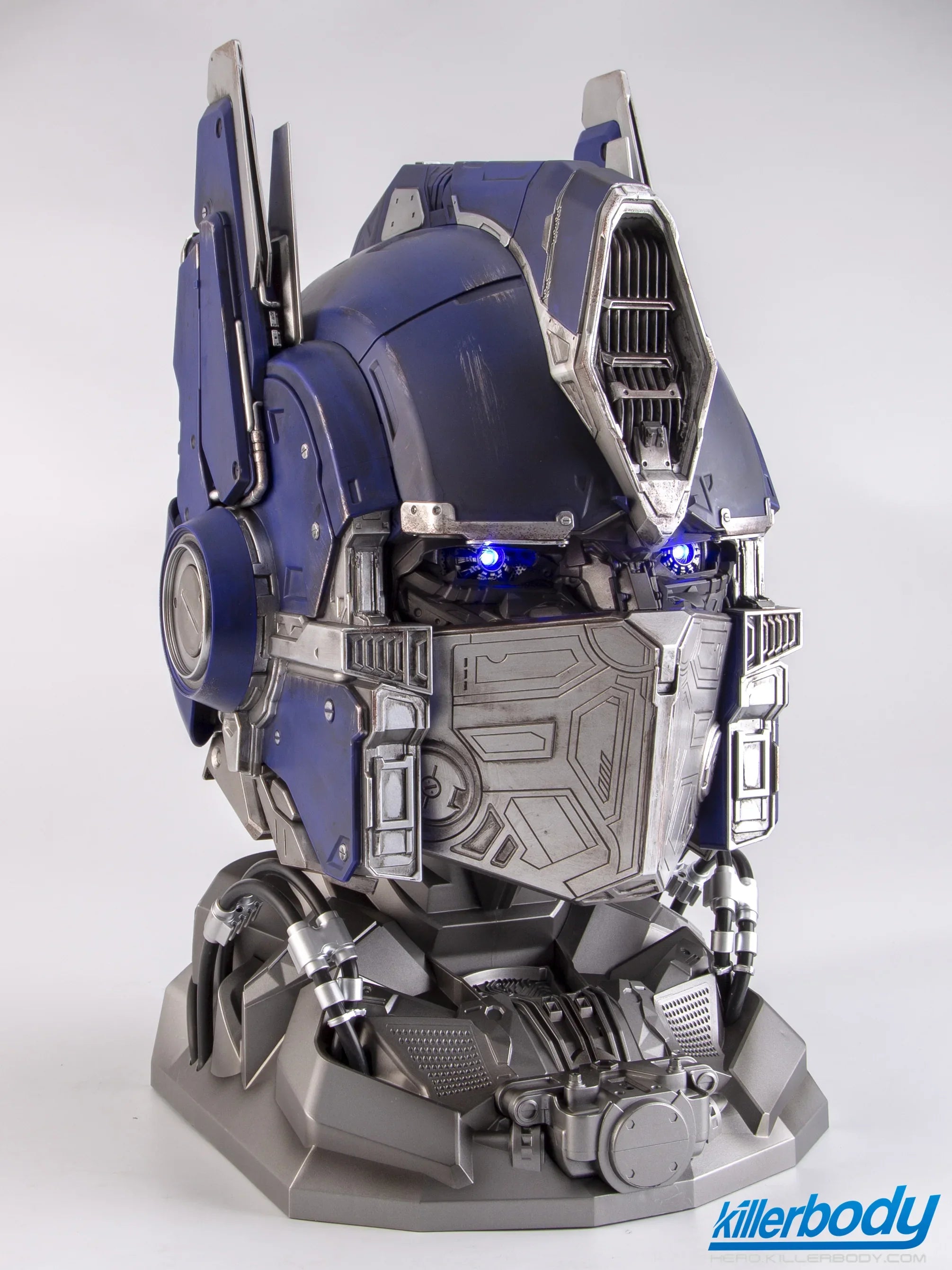 KB20069-14 Transformers Wearable Optimus Prime Helmet TOUCH-CONTROL