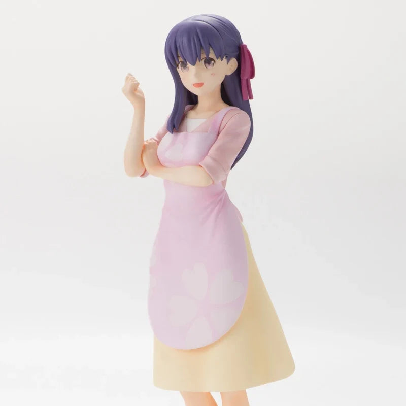 100% Original: Fate FGO Matou Sakura Pajamas VER.21cm PVC Action Figure Anime Figure Model Toys Figure Collection Doll Gift