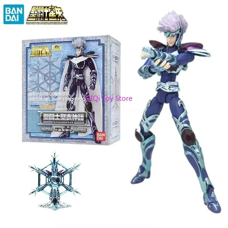 In Stock BANDAI Saint Cloth Myth Crystal Glacier Limited Glacier Master Crystal Warrior Anime Character Model Toy Present