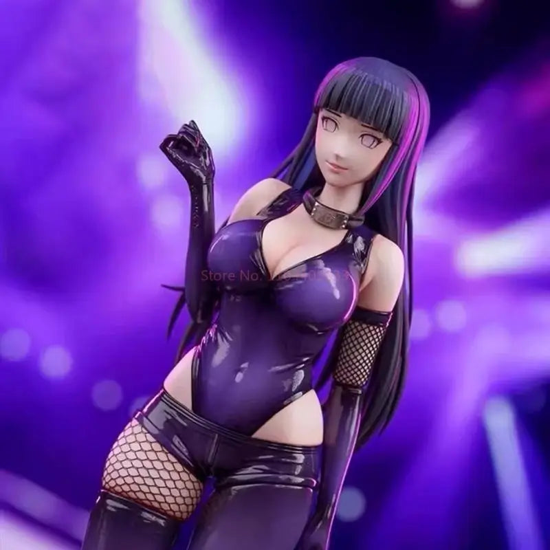 30cm  Anime Figure Hyuuga Hinata Action Figures Pvc Sexy Girl Statue Collection Decoration Desk Model Birthday Toys Gifts