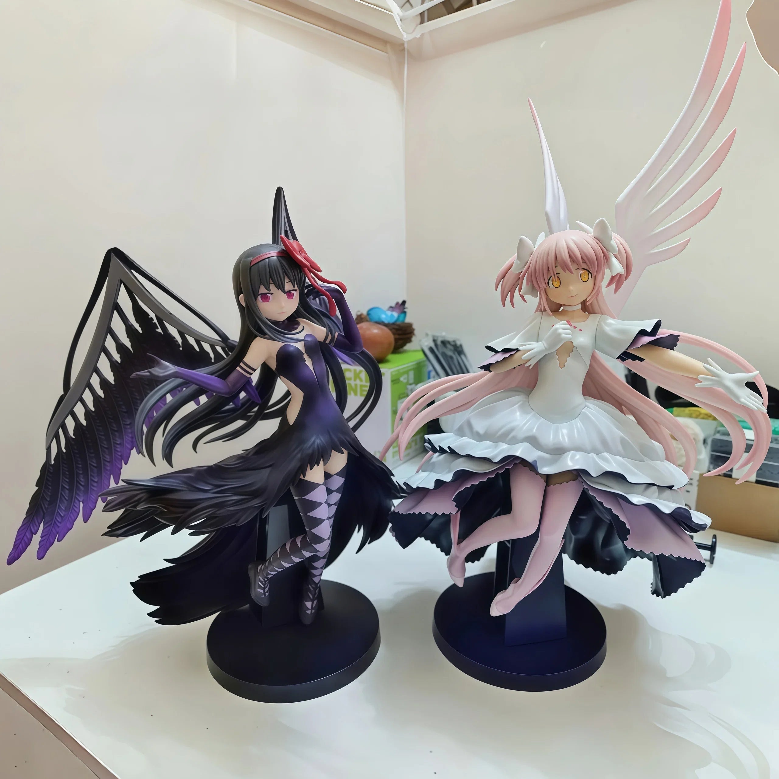 Bandai Namco Puella Magi Madoka Magica Akemi Homura Action Figurine Merchandise Toys Collector Doll Birthday Gift Girl'S Gift