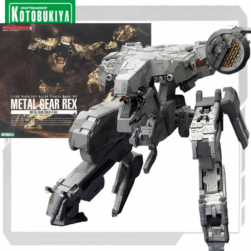 Kotobukiya Original Model Kit METAL GEAR REX Black Ver Transforming Toys