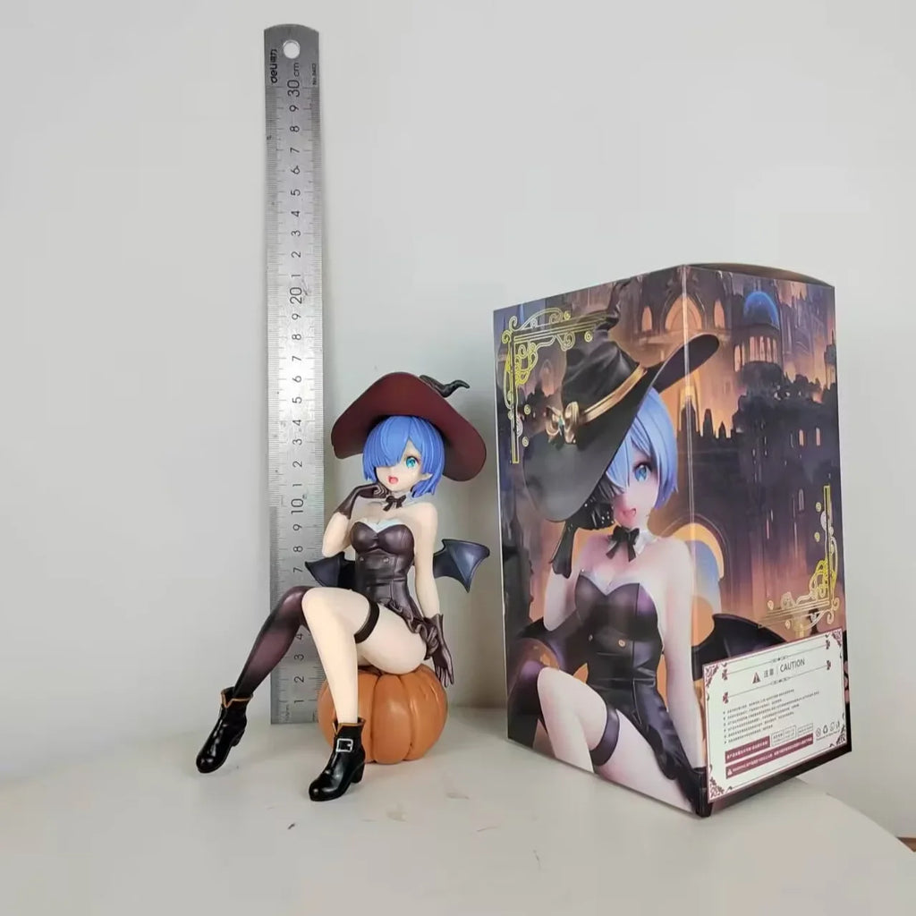 Re:Zero -Starting Life In Another World Rem Phantom Night Magician Figure Gk Model Collection Doll Desk Decora Halloween Gifts