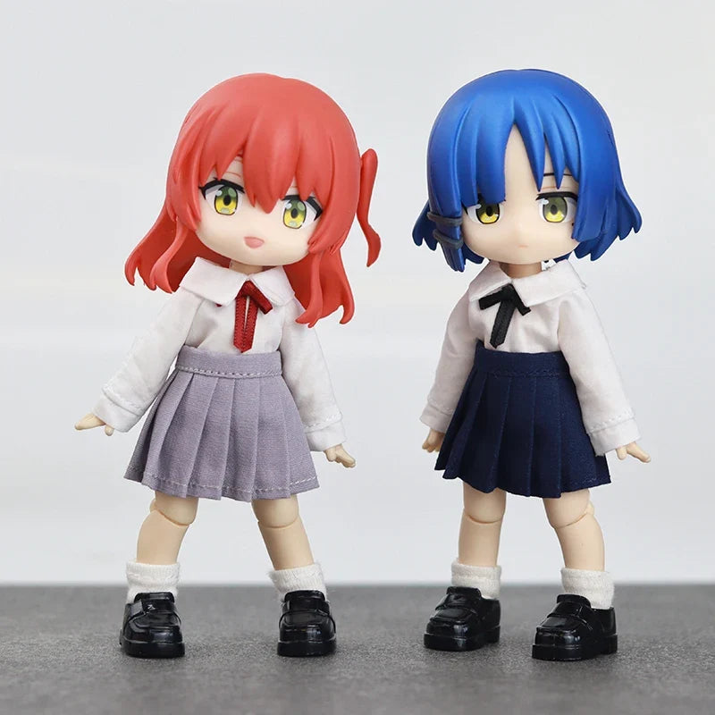 Hot Ob11 Doll Lonely Rock Character Joint Movable Doll Handmade Model 1/12 Bjd Doll Whole Doll Set Anime Peripheral Decoration