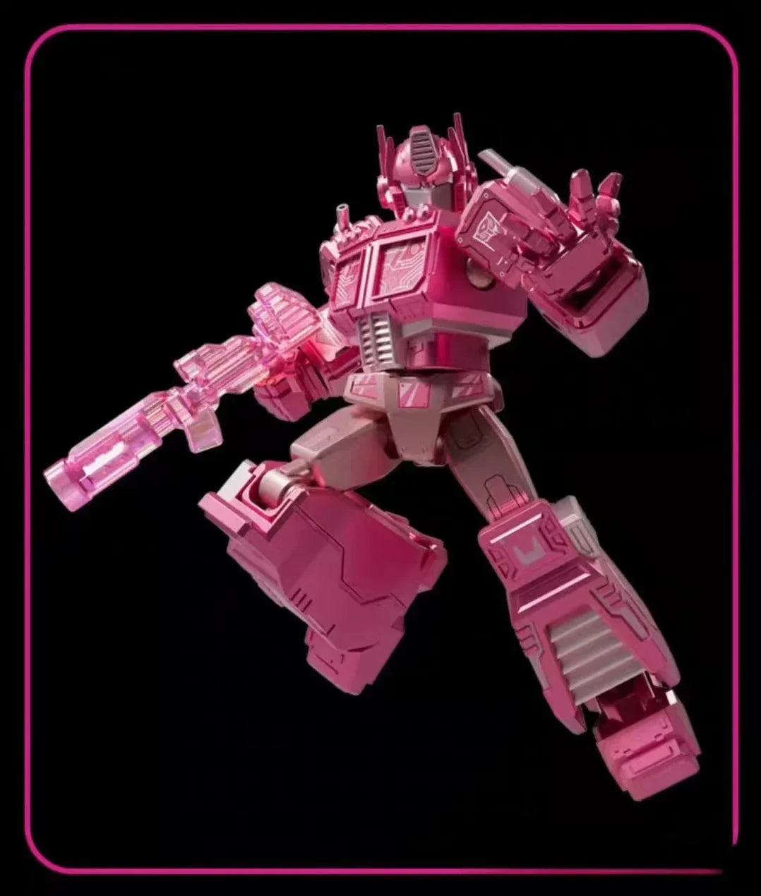 [24 hours shipping ] Transformation Toy Limited 2024 Pink Pillar Prime Pink OP Action Figure Collection Gift
