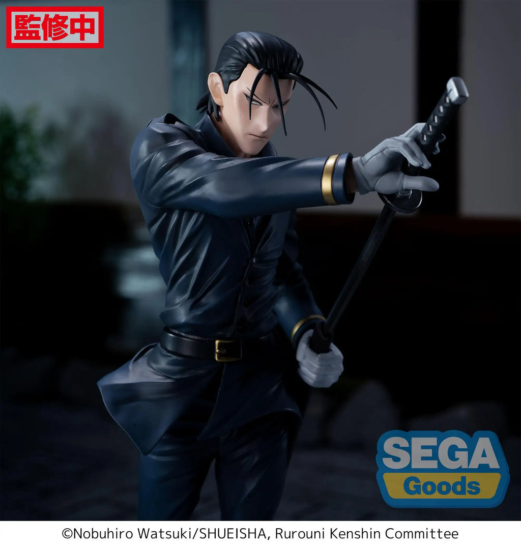 In Stock Original SEGA Luminasta Rurouni Kenshin Saito Hajime PVC Anime Figures Action Figure Model Toys