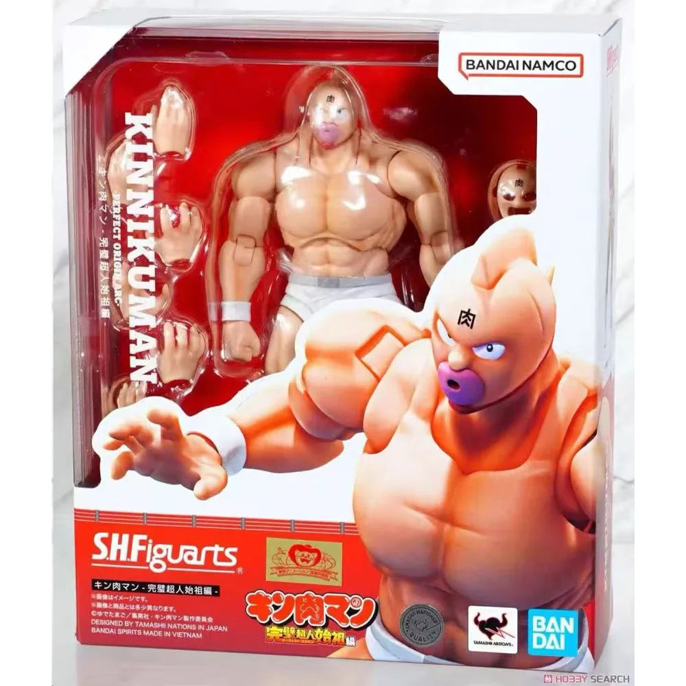 100% Authentic In Stock Bandai S.H.Figuarts Kinnikuman: Perfect Origin Arc Kinnikuman Action Figure Collection Model Toy