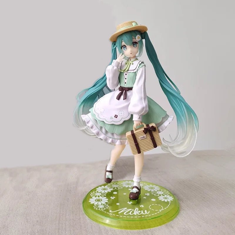 Original Fashion Hatsune Miku Country Anime Figure Toys Action Figurine PVC Model Collection Doll Birthday Gifts
