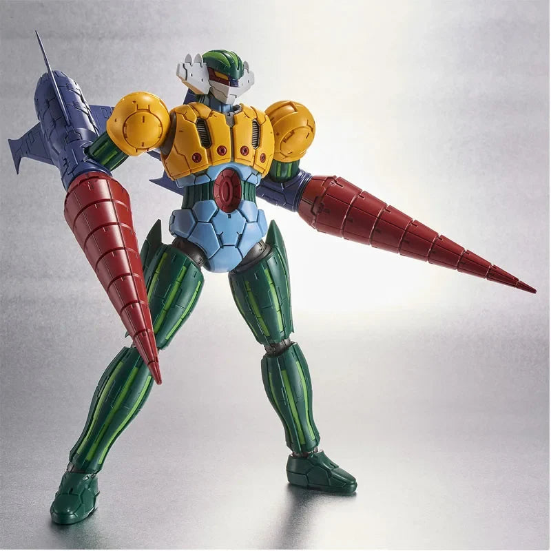 Bandai Genuine HG 1/144 KOTETSU JKKG INFINITISM Anime Action Figure Robot Collectible Assembly Model Toy Ornaments Gift Children
