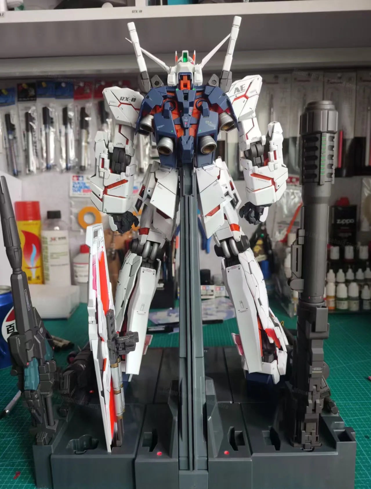 In Stock Daban PG 1/60 Unicorn Rx-0 Assembly Model Kits Plastic skeleton Kits Anime Action Figure Robot Plastic Model Gifts Toys