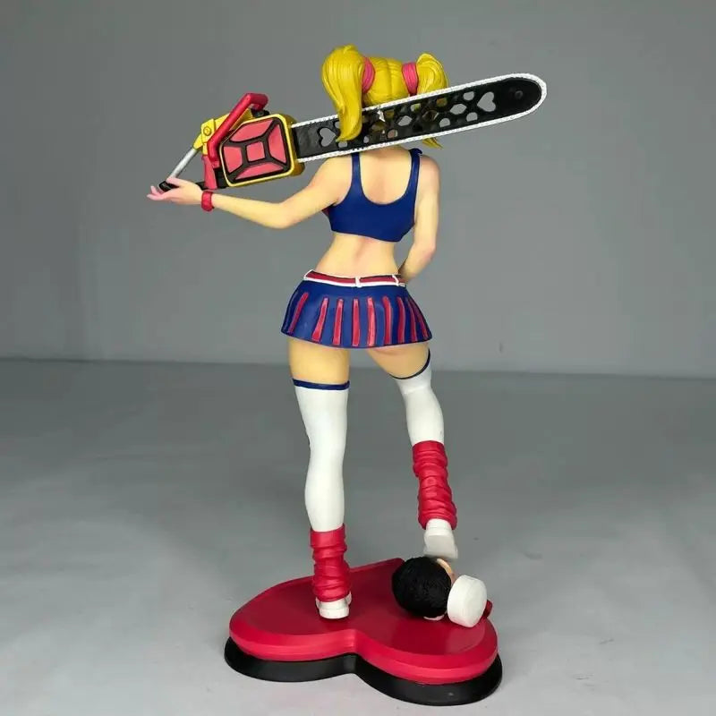 Lollipop Chainsaw Lollipop Chainsaw Girl Joker Zombie Game PVC Model Figurine Ornament Collectible Desktop Decorative Toys Gifts