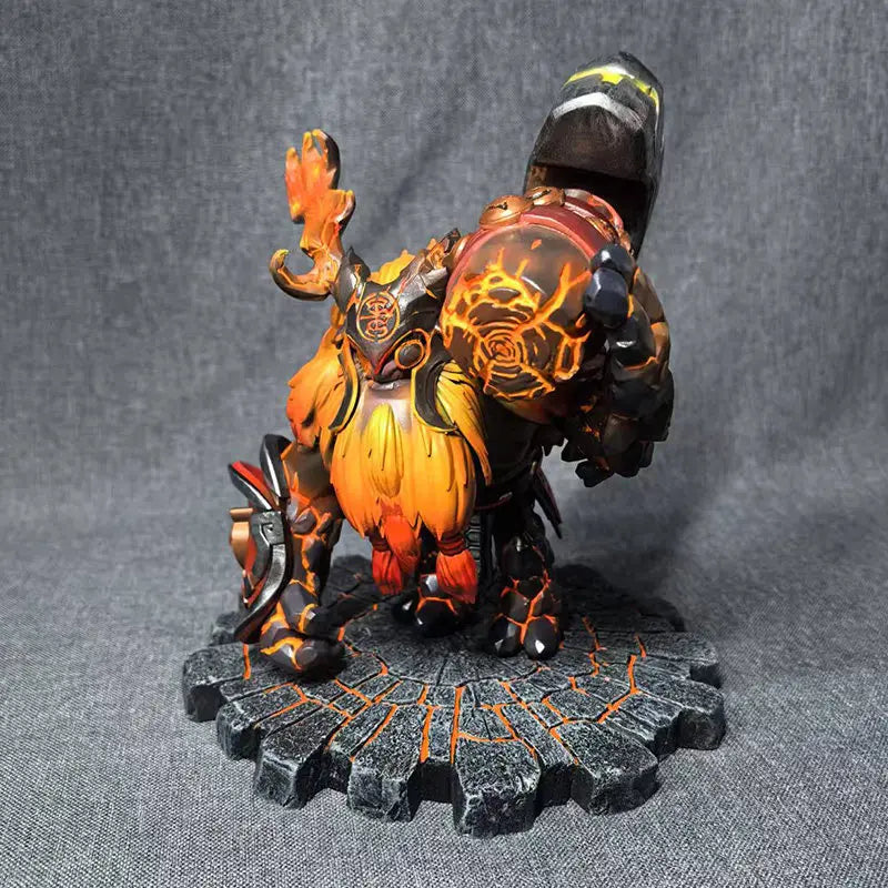 21cm Dota2 Figure Earthshaker Resin Game Collectible Model High-End Customization Desktop Decorations Holiday Gifts Kids Toys