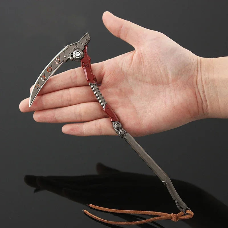 Apex Legends Heirloom Weapon Keychain18cm Dead Man's Curve Game Swords Metal Model 1 Real Katanas Coaplay Prop Gifts Toys Knife