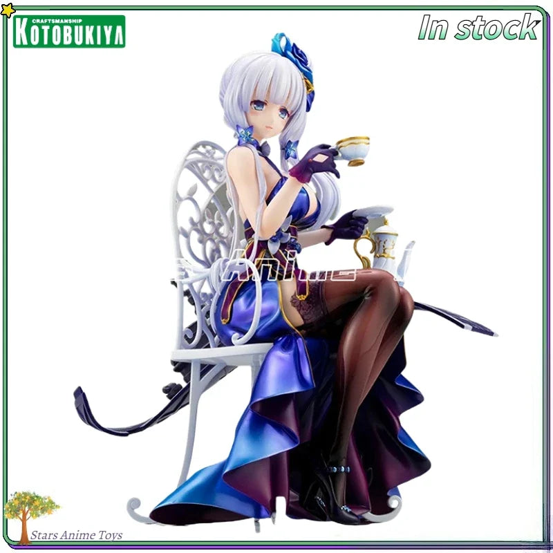 Original Kotobukiya Azur Lane Illustrious Never Ending Tea Party 1/7 Reprint Animation Figure Collection Ornaments Model Toys