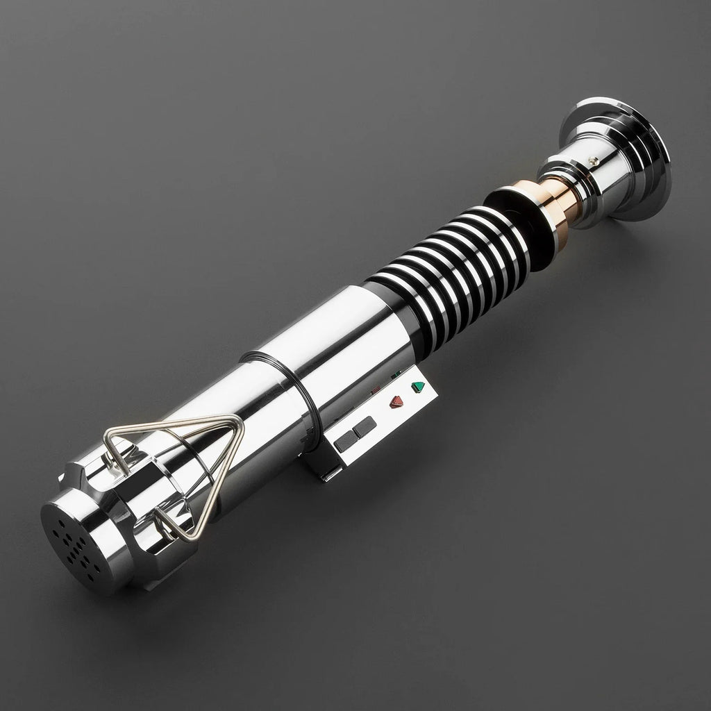 DamienSaber Luke Skywalker EP8 Lightsaber Heavy Dueling Xeno Pixel Saber Metal Hilt with 34 Sound Fonts Sensitive Smooth Swing