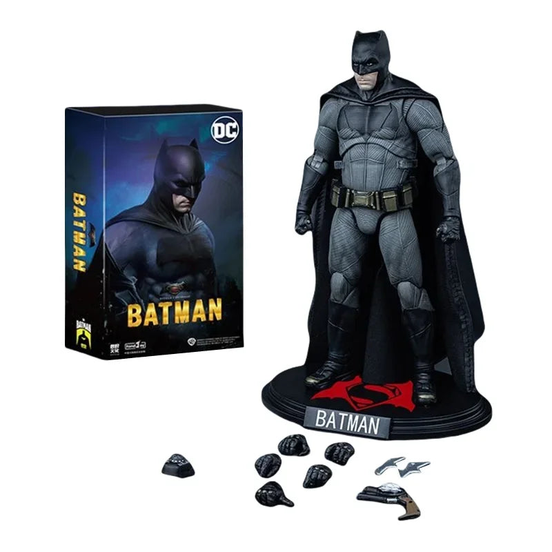 DC Justice League 1/9 Knightmare Batman Figure The Batman Tactical Buit Armored Batman Action Figures Models Collect Toys