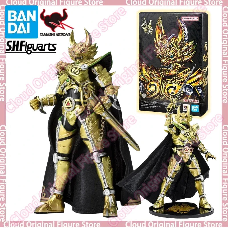 In Stock 100% Original Bandai Spirits S.H.Figuarts Shinkocchou Seihou Garo Ougon Kishi Garo GARO 20th Anniversary Action Figure