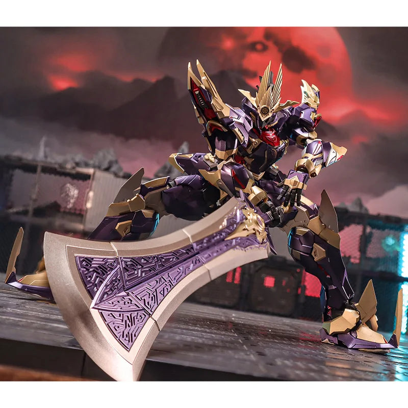 Scale Hot General Mighty General Series Alloy Painted Finished Product Magnetic - Attached Armor Mecha Model Action Figure Gift