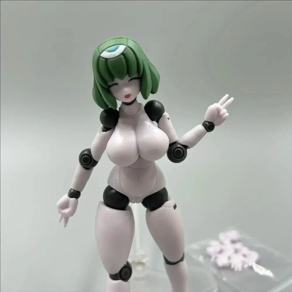 Polynian Fll Janna Anime Figure Iana Action Figurine Robot Neoanthropinae Polynian Pvc Statue Model Doll Decoration Toy Gift